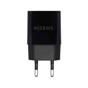 AISENS CARGADOR PARED 10W USB-A/ NEGRO 1xUSB USB-A/ 10W