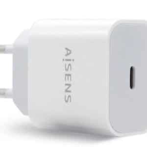 AISENS CARGADOR PARED 20W USB-C/ BLANCO