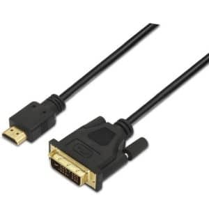 AISENS CABLE HDMI/MACHO A DVI/ MACHO 1.8M NEGRO