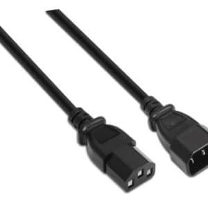 AISENS CABLE DE ALIMENTACION CPU C13/H-C14/M NEGRO 1,5 M