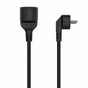 AISENS CABLE ALARGADOR DE ALIMENTACION 10M NEGRO