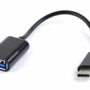 GEMBIRD ADAPTADOR USB-C A USB-A USB 2.0 USB-C (macho) a tipo-A (hembra) adaptador de enchufe