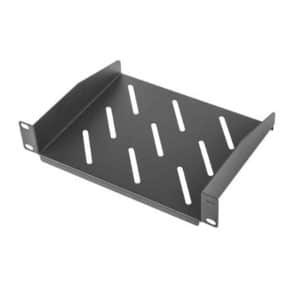 LANBERG BANDEJA FIJA 1U 254X180MM HASTA 20KG RACK 10 NEGRO