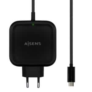 AISENS CARGADOR PARED ASCH-1PD65WL-BK USB-C 65W NEGRO