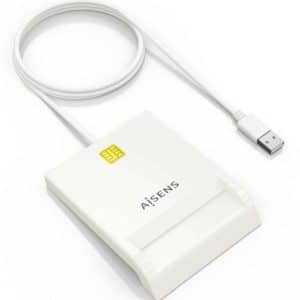 AISENS LECTOR DE DNI Y TARJETAS ASCR-SN07-W BLANCO