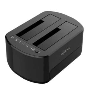 AISENS DOCKING STATION PARA DISCOS DUROS ASDS-D03B/ NEGRO