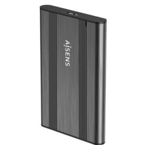 AISENS CAJA EXTERNA ASE-2526GR DISCO DURO 2.5 USB 3.1 SIN TORNILLOS