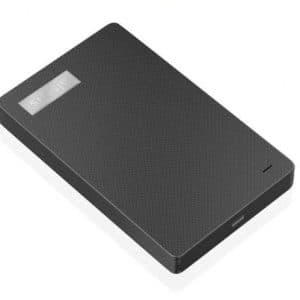 AISENS CAJA EXTERNA ASE-2541B DISCO DURO 2.5 USB 3.1 SIN TORNILLOS NEGRA