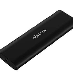 AISENS CAJA EXTERNA ASM2-014B SSD M.2 SATA NVME USB 3.2/ SIN TORNILLOS/ NEGRO