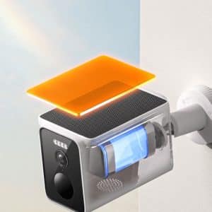 XIAOMI CAMARA DE VIDEOVIGILANCIA EXTERIOR SOLAR BW400 PRO SET 4MP/2.5K IP66