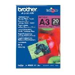 BROTHER PAPEL GLOSSY FOTO 260GR A3 20 HOJAS