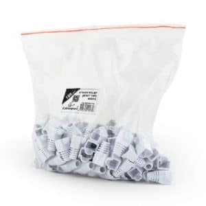 GEMBIRD FUNDA PROTECTORA RJ45 BLANCO 100UD