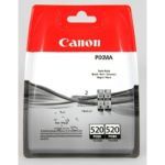 CANON CARTUCHO TINTA PGI-520BK VALUE PACK 2UD NEGRO Nº 520BK