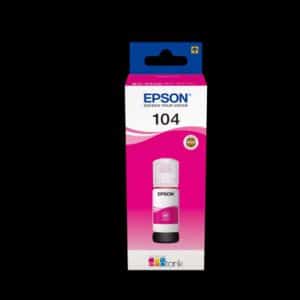 EPSON BOTE TINTA T00P340 ECOTANK MAGENTA Nº 104