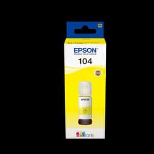 EPSON BOTE TINTA T00P440 ECOTANK AMARILLO Nº 104