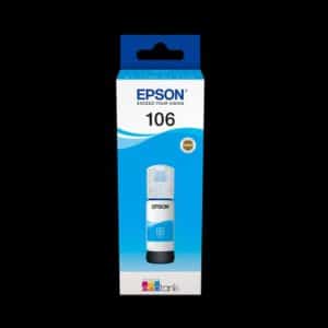 EPSON BOTE TINTA ECOTANK CIAN Nº 106