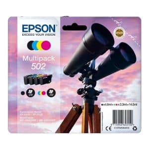 EPSON CARTUCHO TINTA T02V6 Nº 502 VALUE PACK 4 COLORES
