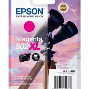 EPSON CARTUCHO TINTA T02W3 MAGENTA Nº 502XL