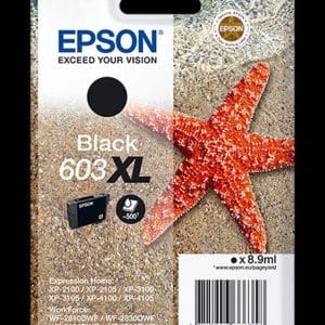 EPSON CARTUCHO TINTA T03A1 NEGRO Nº 603XL
