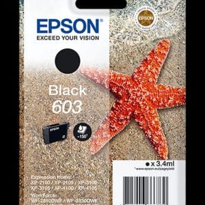 EPSON CARTUCHO TINTA T03U1 NEGRO Nº 603