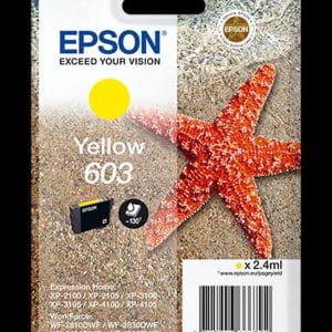 EPSON CARTUCHO TINTA T03U4 AMARILLO Nº 603