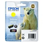 EPSON CARTUCHO TINTA T2634 AMARILLO Nº 26XL