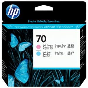 HP CARTUCHO C9405A MAGENTA CLARO Y CIAN CLARO Nº70