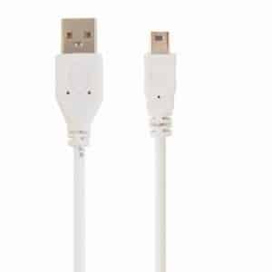 GEMBIRD CABLE USB A MINI USB 0.9M BLANCO