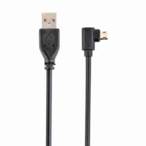 GEMBIRD CABLE USB 2.0 A-M/B-MICRO 1.8M EN ANGULO DE DOBLE CARA
