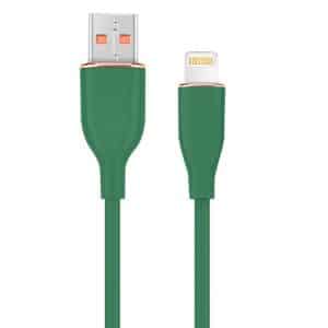 GEMBIRD CABLE USB A LIGHTNING 1,5M VERDE SILICONA