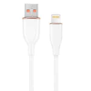 GEMBIRD CABLE USB A LIGHTNING 1,5M BLANCO SILICONA