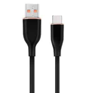 GEMBIRD CABLE USB A USB-C 1,5M NEGRO SILICONA