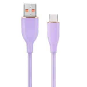 GEMBIRD CABLE USB A USB-C 1,5M VIOLETA SILICONA