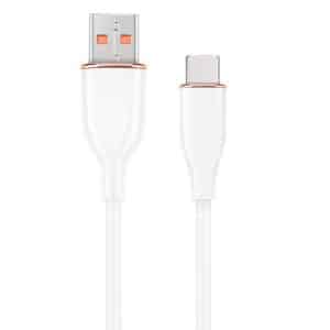 GEMBIRD CABLE USB A USB-C 1,5M BLANCO SILICONA