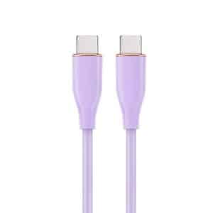 GEMBIRD CABLE USB-C A USB-C 1,5M VIOLETA SILICONA