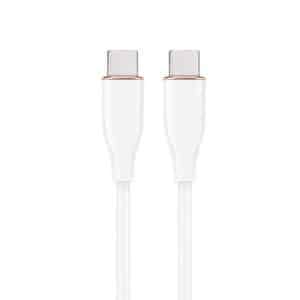 GEMBIRD CABLE USB-C A USB-C 1,5M BLANCO SILICONA