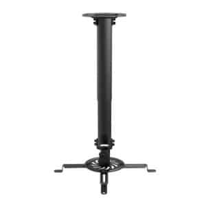 AISENS SOPORTE DE TECHO PARA PROYECTOR HASTA 13,5 KG/ NEGRO Giratorio/ Inclinable/ Extensible