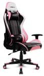DRIFT SILLA GAMING DR175 ROSA INCLUYE COJINES CERVICAL Y LUMBAR