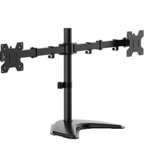 AISENS SOPORTE MESA PEANA GIRA INCLI MONITOR (3 PIV 2 BRAZOS) 17-32