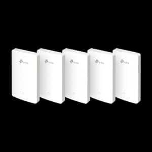 TP-LINK PUNTO DE ACCESO EAP615-WALL WIFI 6 AX1800 MONTAJE EN PARED PACK 5