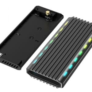 GEMBIRD CARCASA DISCO M.2 EXTERNA USB 3.1 RGB