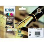 EPSON CARTUCHO TINTA T1636 Nº 16XL VALUE PACK 4 COLORES