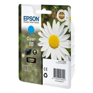 EPSON CARTUCHO TINTA T1802 CIAN Nº 18