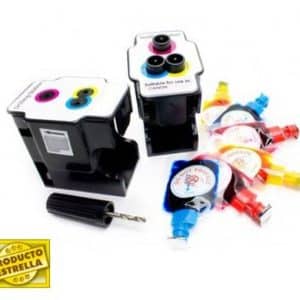 GENERICO KIT DE RECARGA CANON 38 / 41 / 511 / 513 / 541 / 541XL (1 ESTACION DE RECARGA + 6 RECARGAS