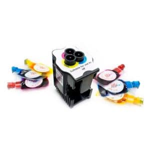 GENERICO KIT DE RECARGA HP 342 / 343 / 344 / 351 / 351XL (1 ESTACION DE RECARGA + 6 RECARGAS COLOR)