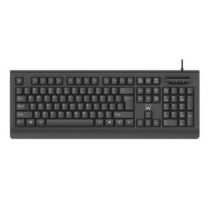 EWENT TECLADO EW3286 USB QWERTY ESPAÑOL NEGRO