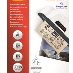 FELLOWES FUNDAS PLASTIFICAR A4 125MICRAS 100UD