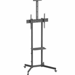 AISENS SOPORTE DE SUELO INCLINABLE CON RUEDAS / SOPORTE DE CAMARA 45KG 37-70 NEGRO