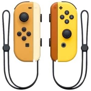 GENERICO NINTENDO GAMEPAD SWITCH JOY-CON MARRON/AMARILLO