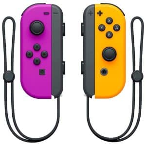 GENERICO NINTENDO GAMEPAD SWITCH JOY-CON PURPURA/NARANJA